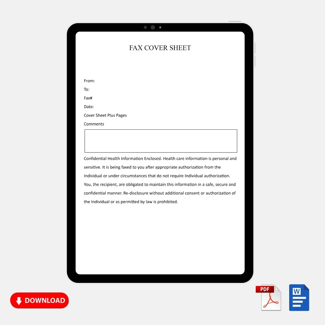 Medical Fax Cover Letter Template Medical Fax Cover Letter Template