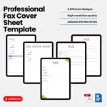 Professional Fax Cover Sheet Professional Fax Cover Sheet